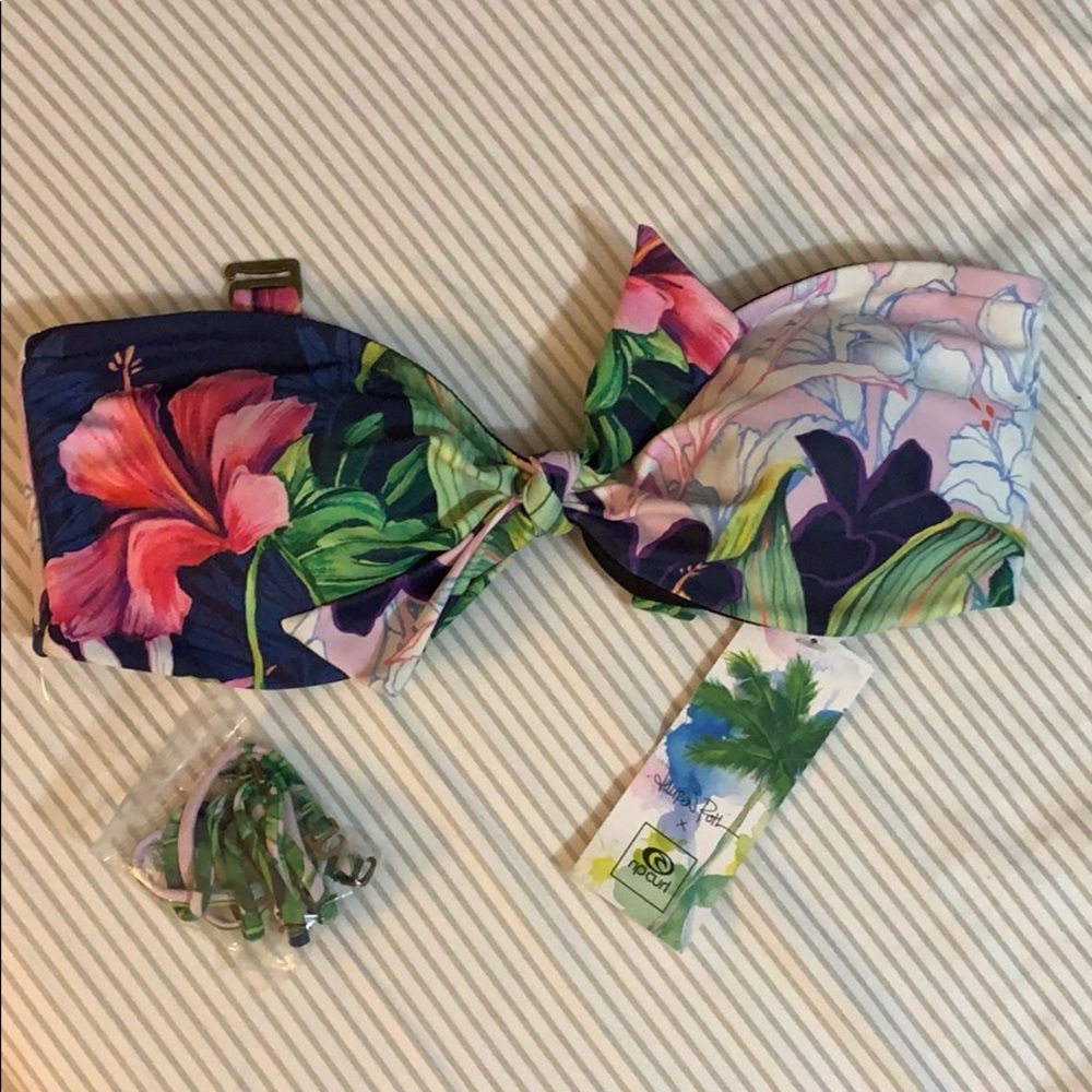 Brand New Ripcurl Tropical Bandeau Bikini Top